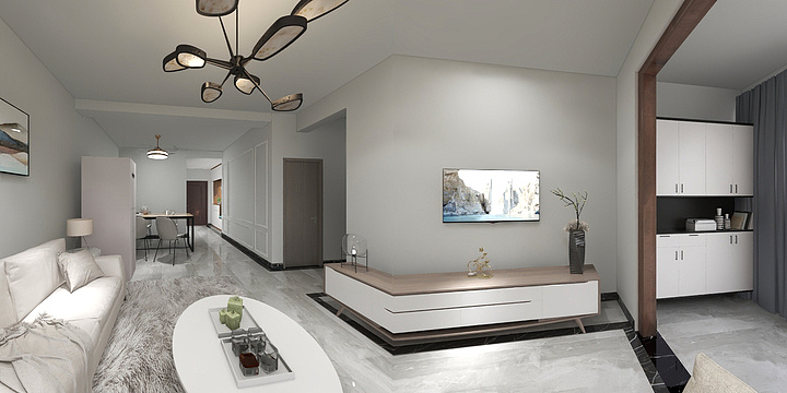 陈天来-香槟郡酷家乐-装修设计方案