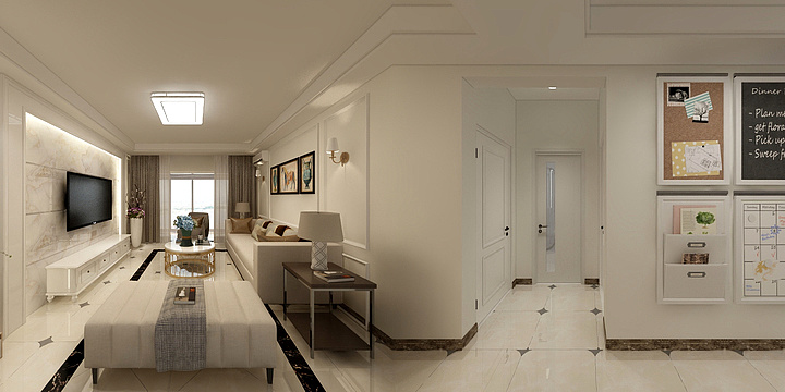 设计师徐秀芹-运河明珠家园-装修设计方案