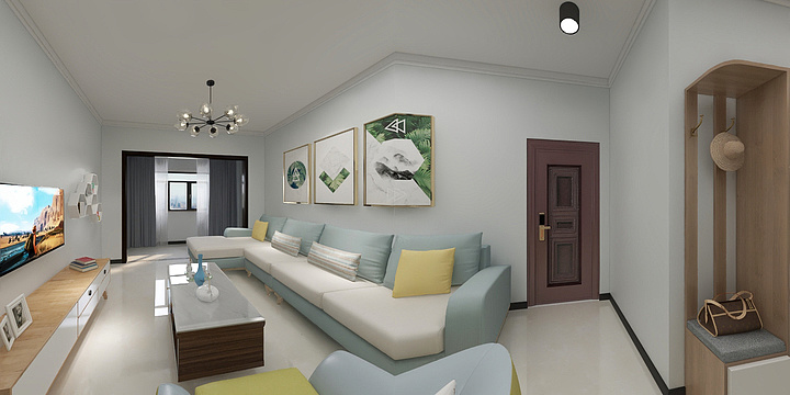 许千石-高新区政府家属院4-2-301-装修设计方案