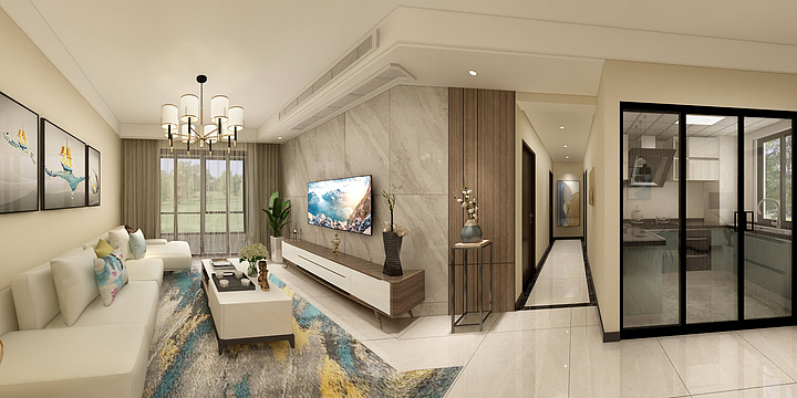 设计古-东方天城14栋503-装修设计方案