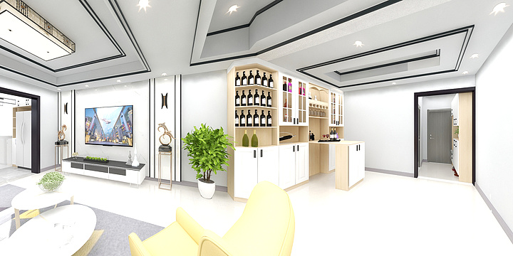 中淅廖氏-山水公寓-装修设计方案