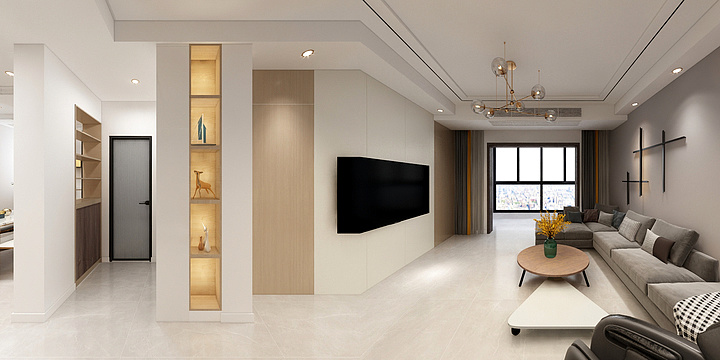 木子空间三维-施工图1(1)-副本-副本-装修设计方案