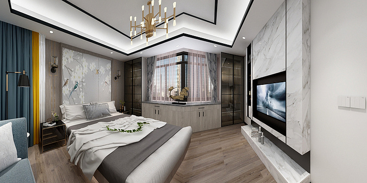 流_沙_-樟木头-观山御墅B28-3楼-梁总-装修设计方案