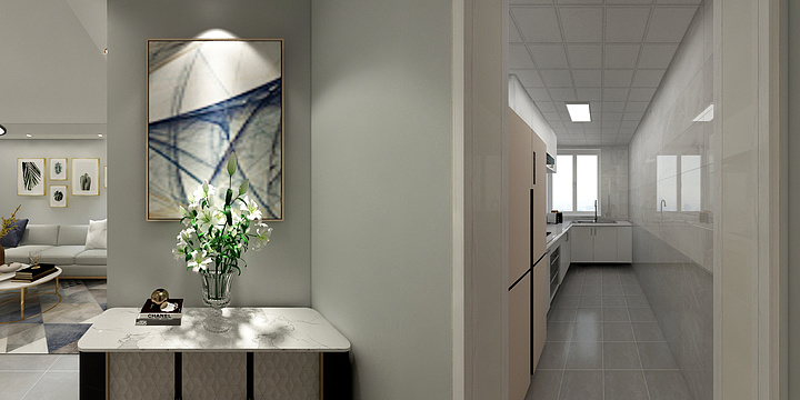 腾昀-北欧风格-装修设计方案