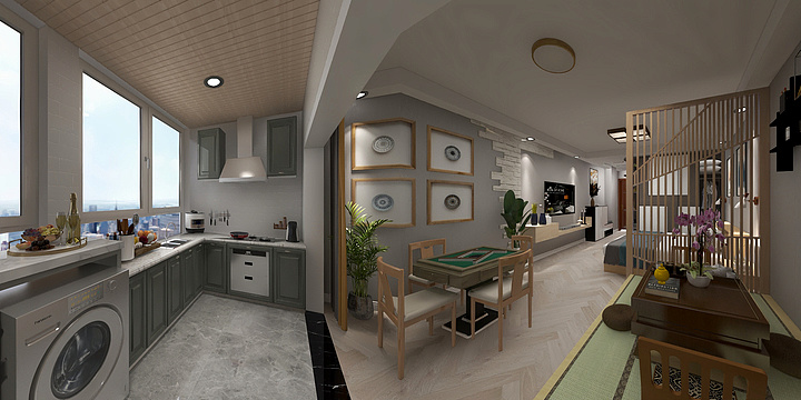 夜枭Aang-50平-装修设计方案