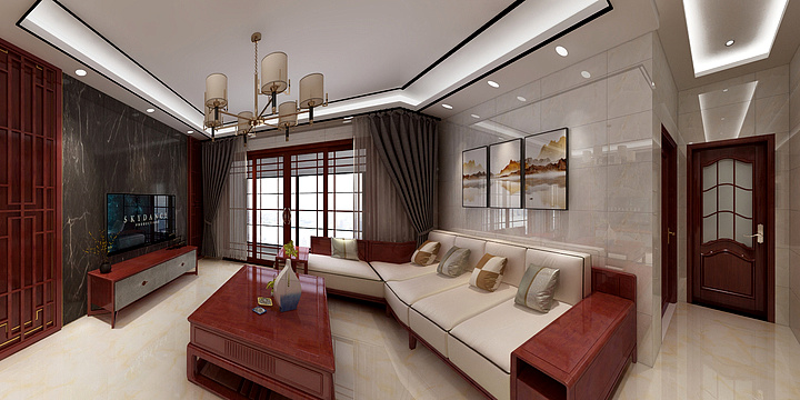 兴国肖工-长海肖美女雅居-装修设计方案