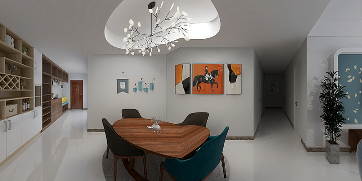 一帆空间设计-中建大观天下-装修设计方案