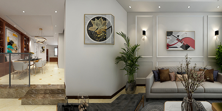 DC张文盛-湖语公园30-3-装修设计方案