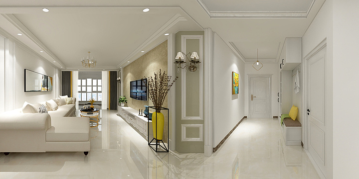 zero空间设计工作室-简欧-装修设计方案