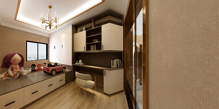 设计师李焕18309184675-光机所140轻奢李先生-装修设计方案