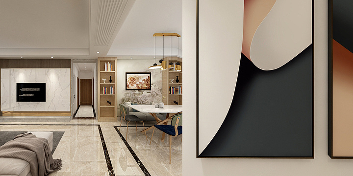 谁懂我心ScWV-江南世家19栋2304现代风格-装修设计方案