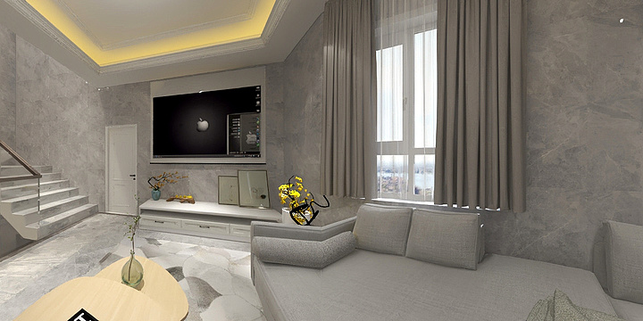 Hugo兆鸿-伟哥一三楼-装修设计方案