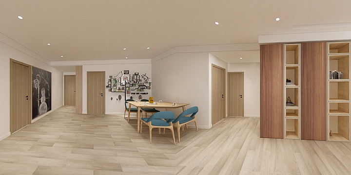 一个有温度的设计-太阳城-装修设计方案