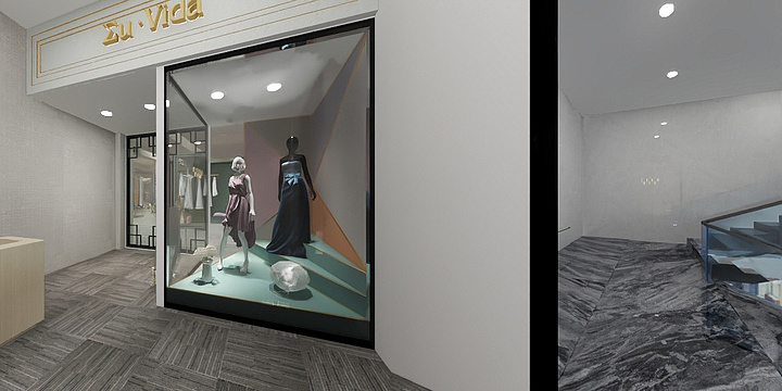 善行设计-莫奈纺织展厅-装修设计方案