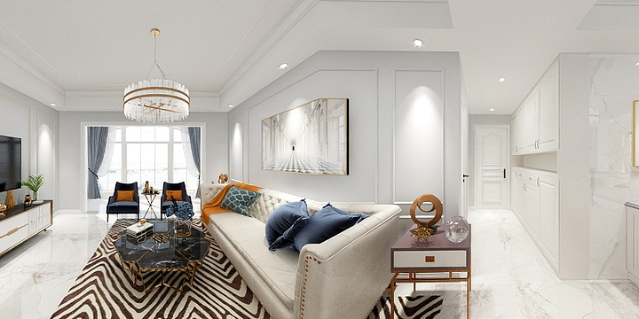 室内设计233456-南俪首座郭府（效果图仅供参考）-装修设计方案