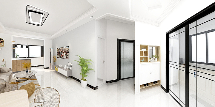 柒号刘工-津南悦山郡-北欧风-装修设计方案