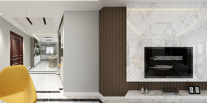 天涯何处呢-旭辉珺悦府C户型-110-装修设计方案