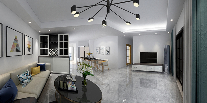 纯洁的半烟(ง •̀_•́)ง-星星凯旋国际1604-装修设计方案