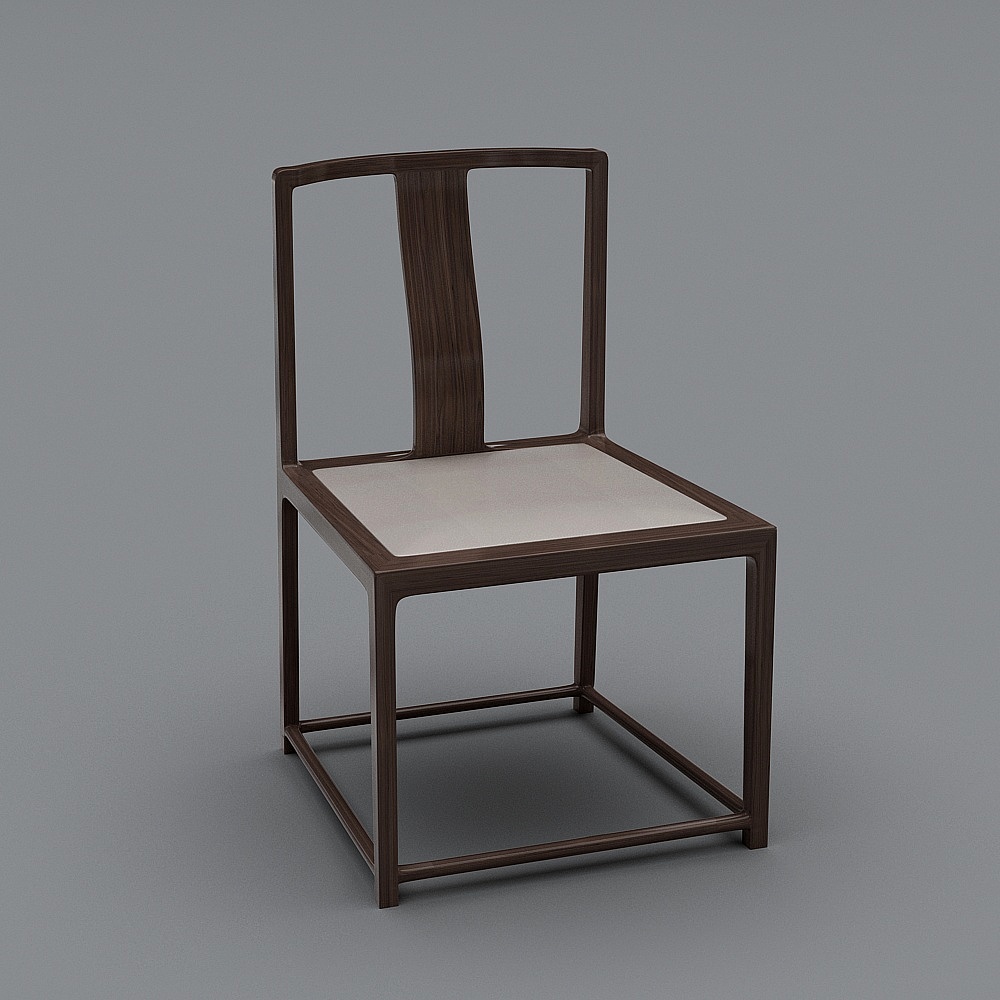 餐椅3D模型