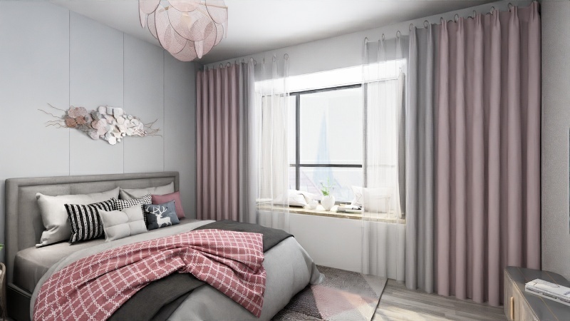 桂阳蓝苹果装修饰-金都会B2栋2705房-装修设计方案