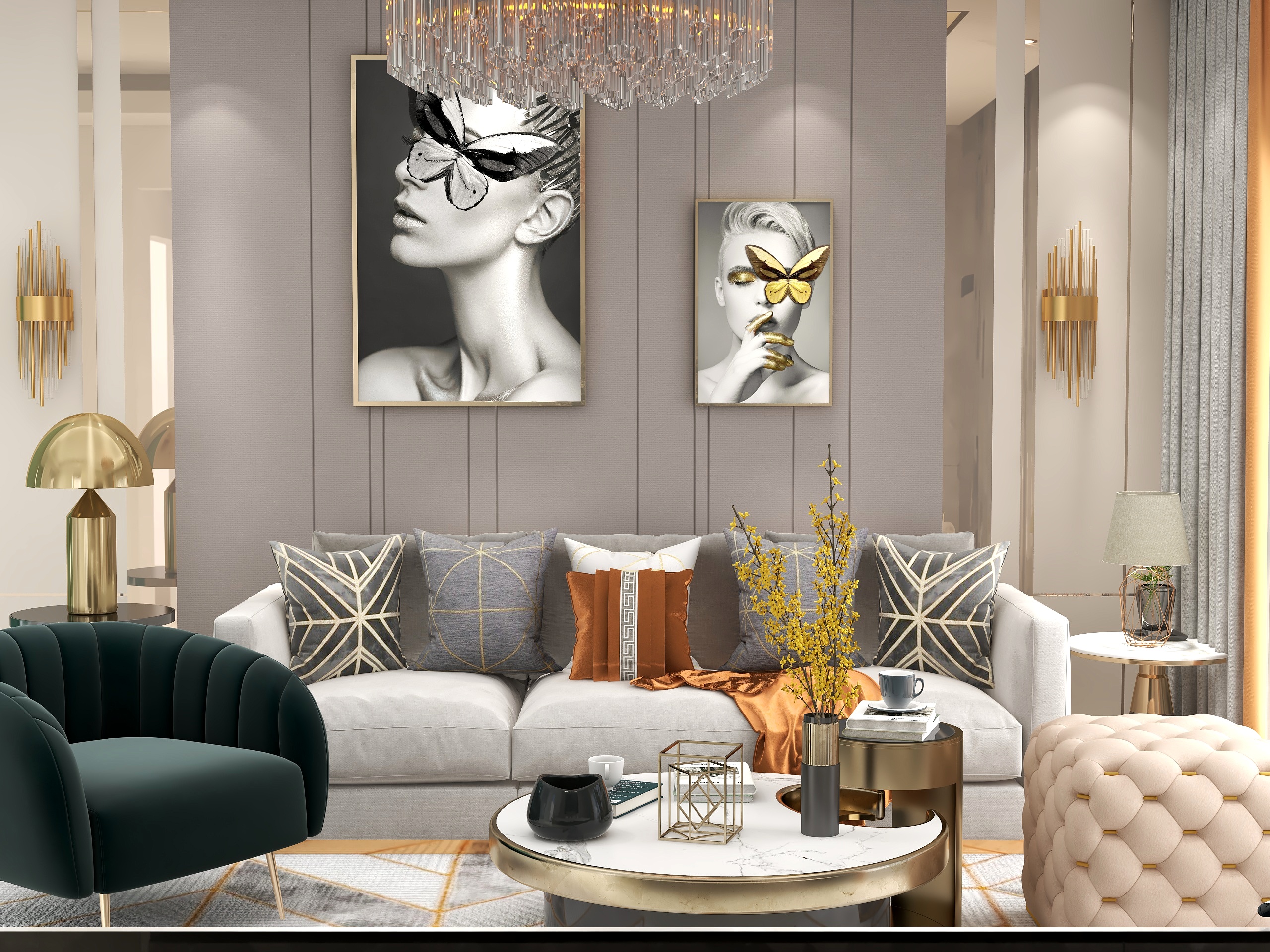 钟意装饰-小轻奢-装修设计方案