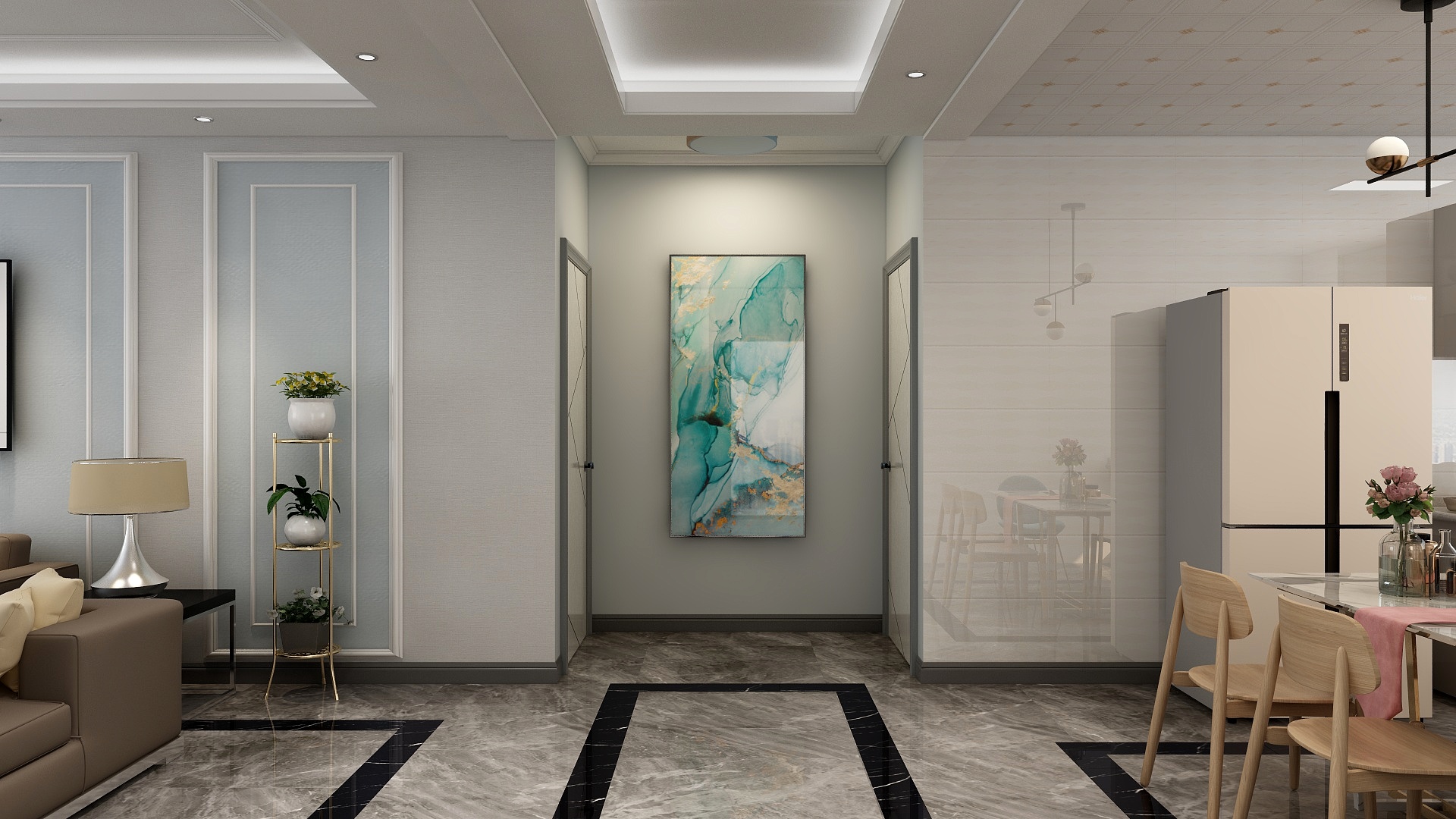 天天设计室-天和朗苑1号2单3西-装修设计方案