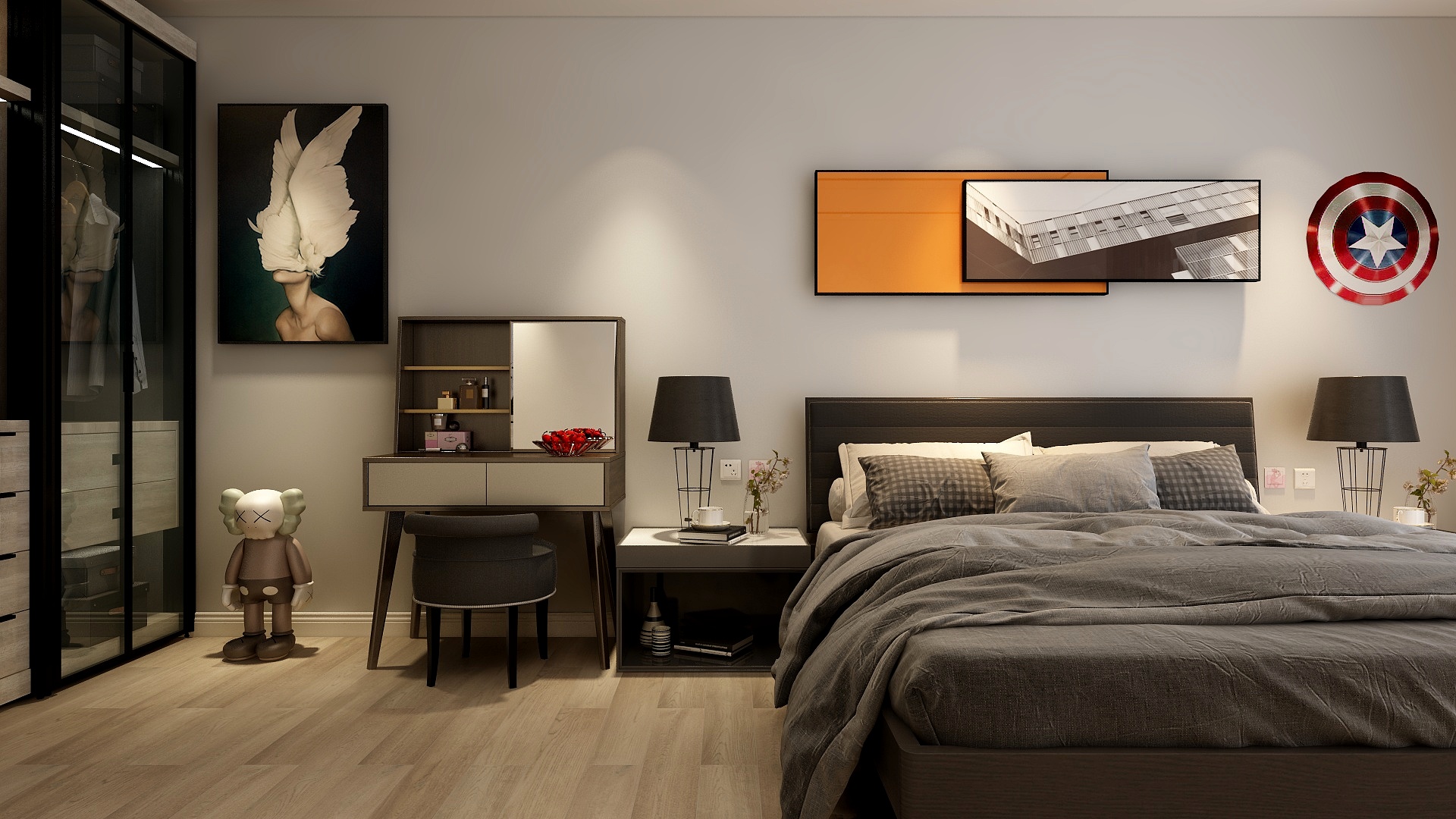 陈义彬-主卧设计-装修设计方案