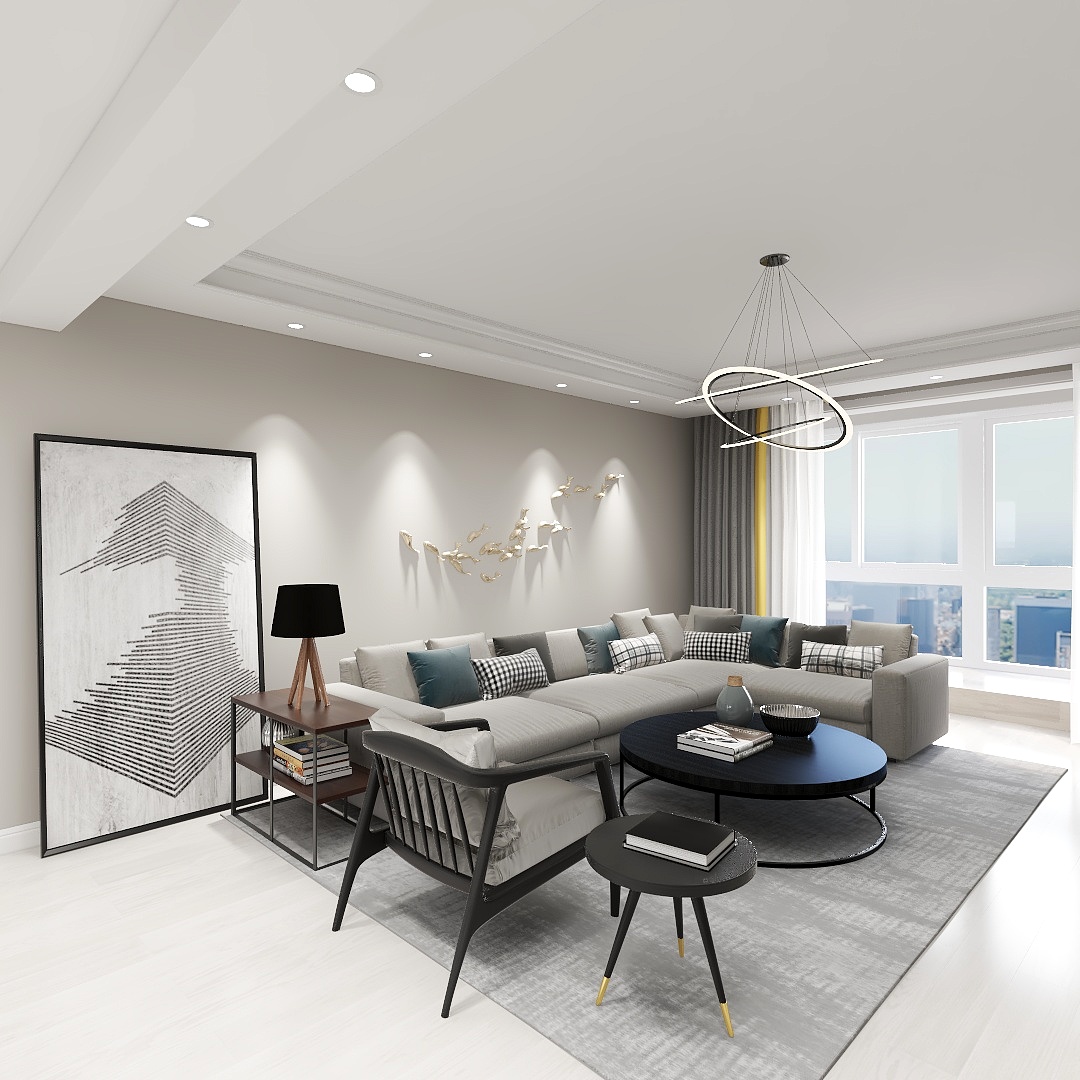 设计师鲁健-迁安 晨曦家园 132㎡-副本-装修设计方案