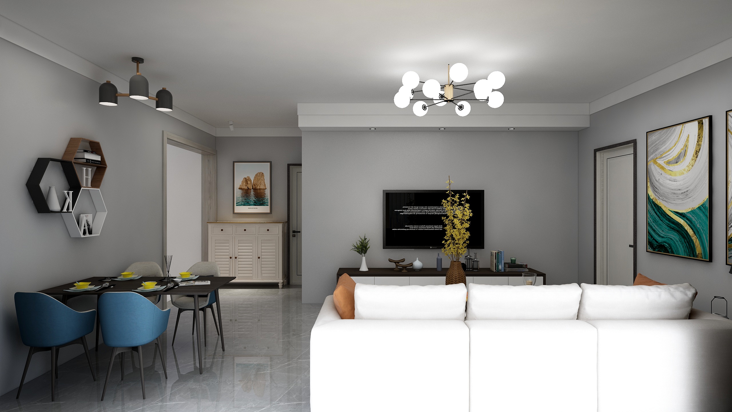 过多的沉默-巴黎花园-装修设计方案