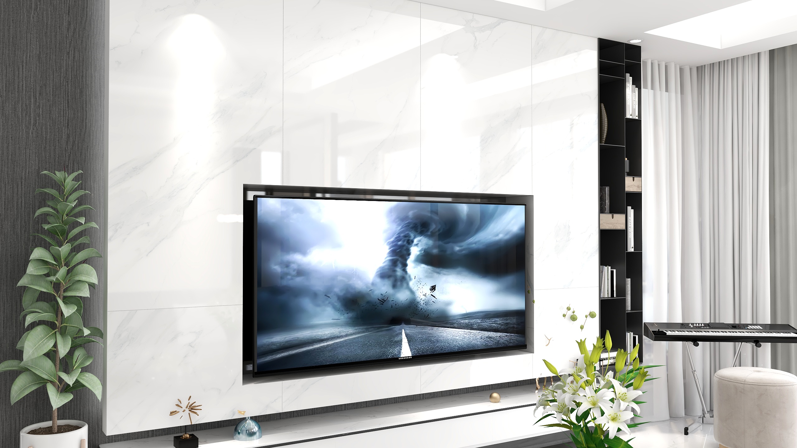 原图设计-翡翠园A1户型现代-装修设计方案