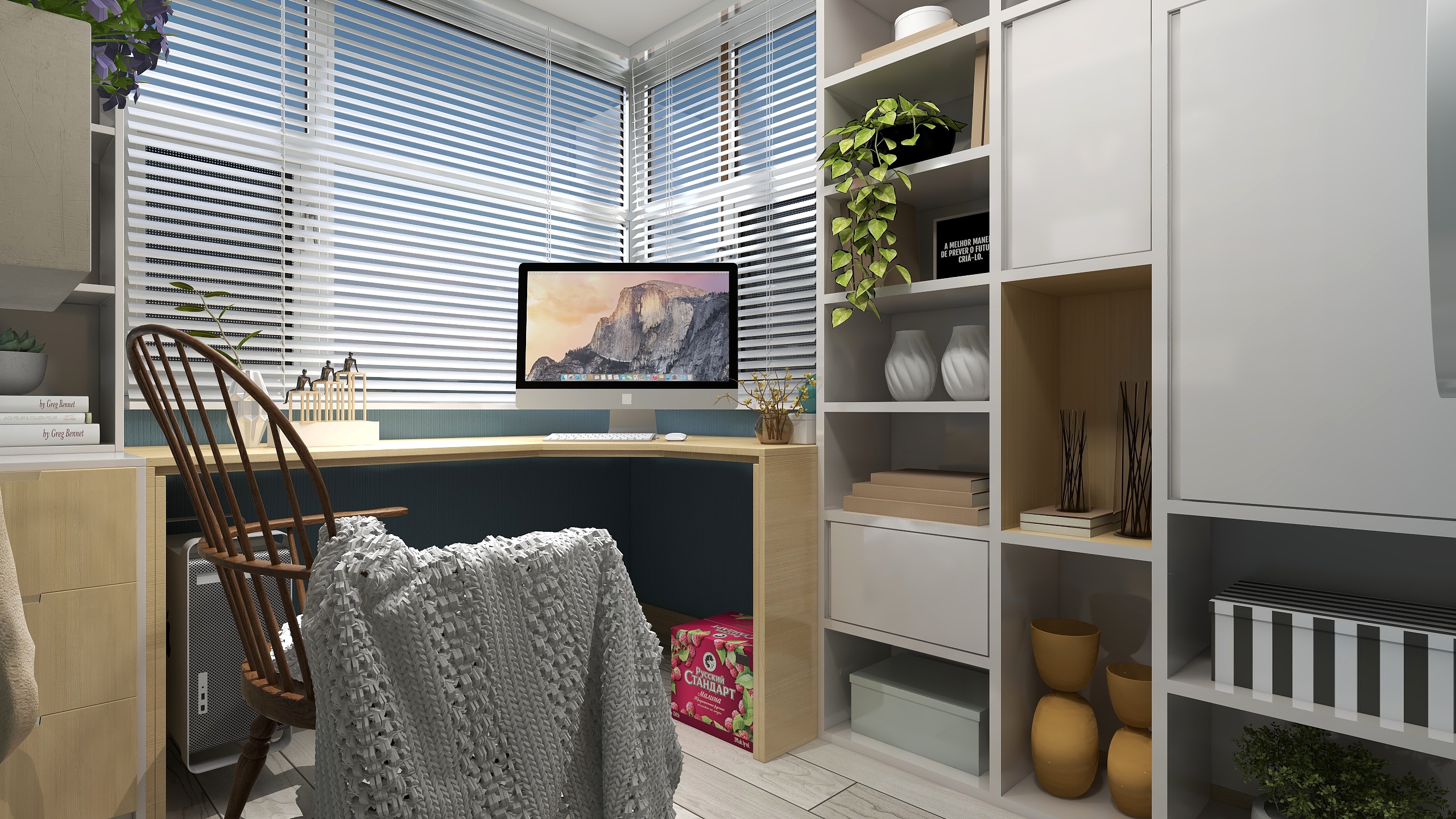 神马云在线-85方混搭三居装修效果图