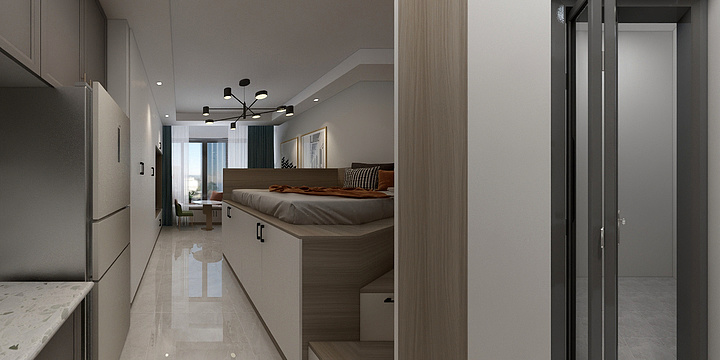 设计师李坤-新城市广场2-装修设计方案