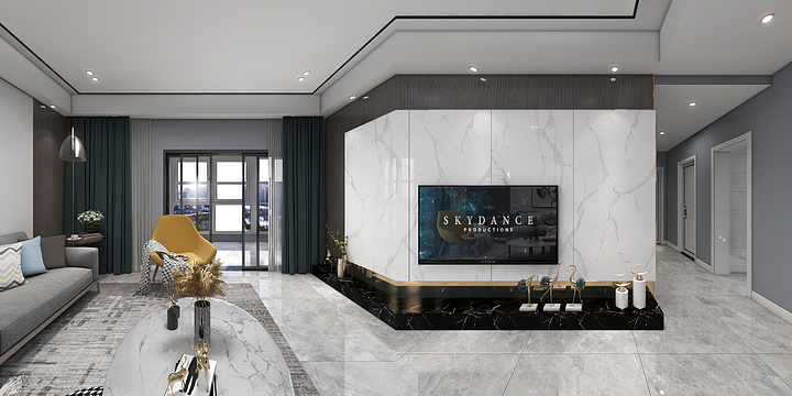 设计师-张志-领秀新城-装修设计方案