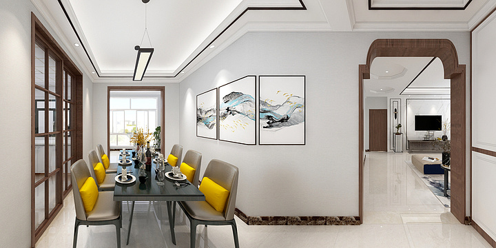 辰白设计--发展民郡-装修设计方案