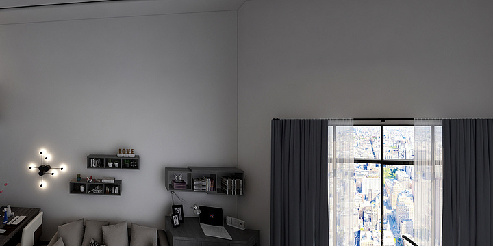 十二-碧桂园复式装修图-装修设计方案