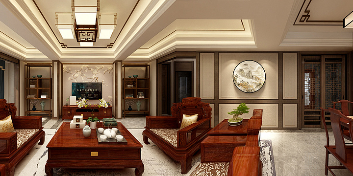 张翀-泽京凤凰城21-4-2-装修设计方案