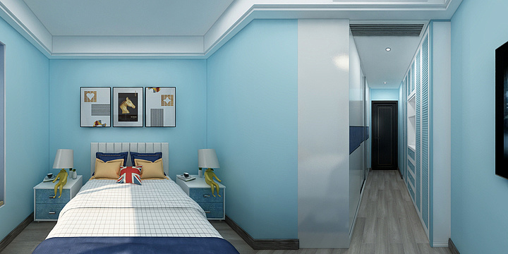 章以杭-阳光城君望府107户型-副本-装修设计方案