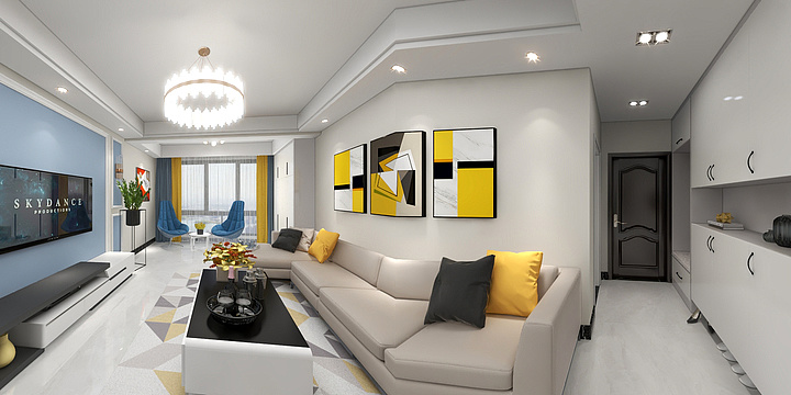 全案设计师周勇-袁培文中南新悦府-装修设计方案