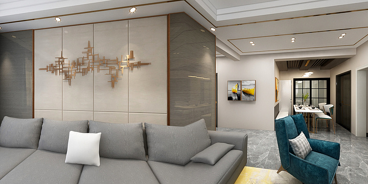 全案整装高定设计-凤凰怡景户型105-装修设计方案