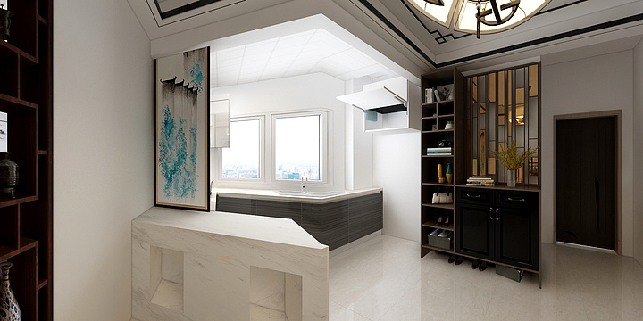 泰然处之-爱馨阳光城-装修设计方案