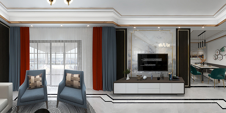 祥云设计工作室-临安佳苑 -装修设计方案