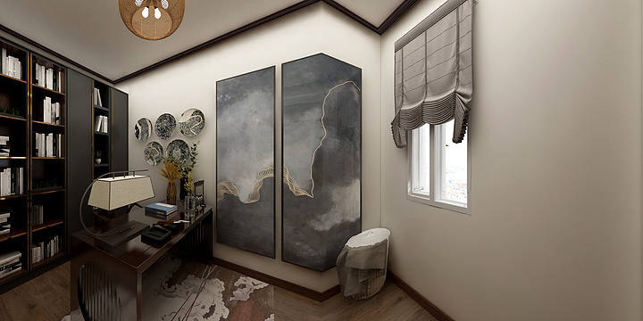 创意手艺人-纯皓4室2厅-装修设计方案