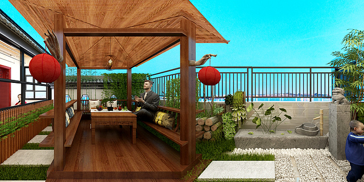 黄杰设计i18093704823-百年家园最终-装修设计方案