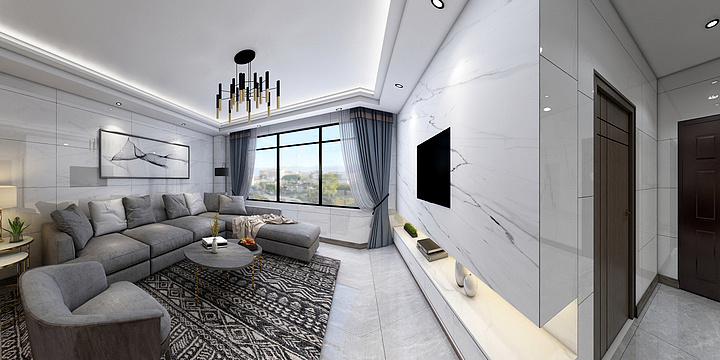 淮河之水天上来-3楼下尾张自建房改格局-装修设计方案