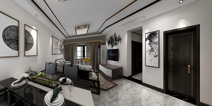 蔡蔡CC-融汇半岛C公馆-装修设计方案