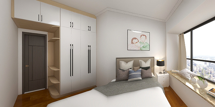 佳林娜全屋家居定制-5栋F户型87㎡-2-装修设计方案