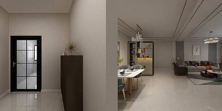 室内设计鲁佳乐-祈福缤纷汇-装修设计方案