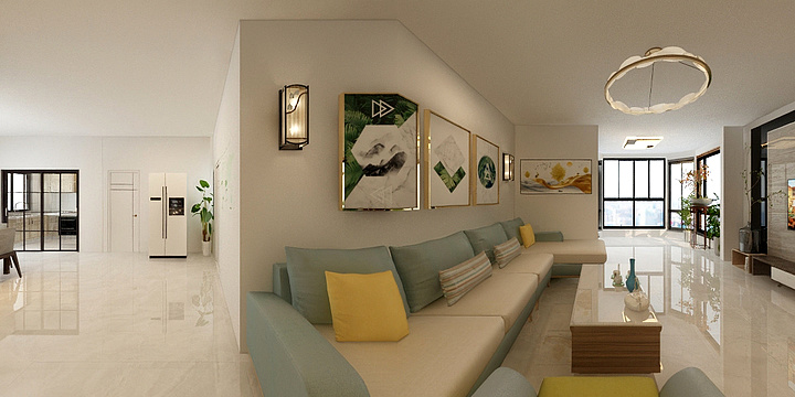 何永东-碧水名城-装修设计方案