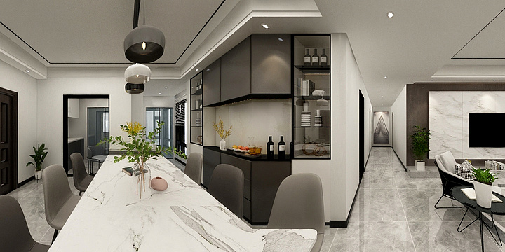 Designer徐磊-滨江新荣府1-装修设计方案