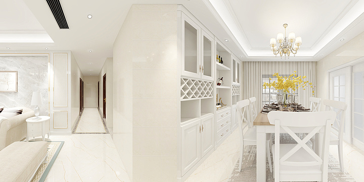 信丰奥普设计-清华御府6栋一单元701-装修设计方案